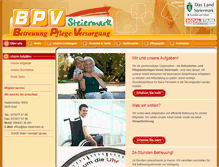 Tablet Screenshot of bpv-steiermark.at